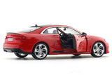Audi RS 5 Coupe Red 1:24 Bburago with Acrylic Case Licensed Diecast Scale Model Car Collectible