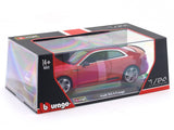 Audi RS 5 Coupe Red 1:24 Bburago with Acrylic Case Licensed Diecast Scale Model Car Collectible