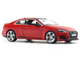 Audi RS 5 Coupe Red 1:24 Bburago with Acrylic Case Licensed Diecast Scale Model Car Collectible
