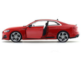 Audi RS 5 Coupe Red 1:24 Bburago with Acrylic Case Licensed Diecast Scale Model Car Collectible