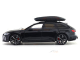 Audi RS6 Avant Black 1:18 QY Toys Licensed Diecast Scale Model | Car Replica