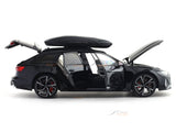 Audi RS6 Avant Black 1:18 QY Toys Licensed Diecast Scale Model | Car Replica