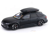 Audi RS6 Avant Black 1:18 QY Toys Licensed Diecast Scale Model | Car Replica