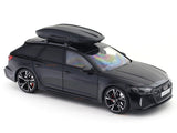 Audi RS6 Avant Black 1:18 QY Toys Licensed Diecast Scale Model | Car Replica