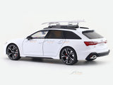 Audi RS6 Avant White 1:18 QY Toys Licensed Diecast Scale Model | Car Replica