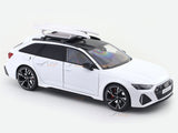 Audi RS6 Avant White 1:18 QY Toys Licensed Diecast Scale Model | Car Replica