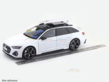 Audi RS6 Avant White 1:18 QY Toys Licensed Diecast Scale Model | Car Replica