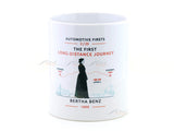 Automotive Firsts – The First Long-Distance Automobile Journey Coffee Mug Collectible 350ml | Bertha Benz 1888 Motoring History Mug | Buy in India