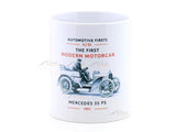 Automotive Firsts – The First Modern Motorcar Coffee Mug Collectible 350ml | 1901 Mercedes 35 HP Motoring History Mug | Buy in India