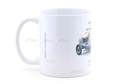 Automotive Firsts – First Petrol Car with Four-Wheel Drive Coffee Mug Collectible 350ml | 1903 Spyker 60 HP 4WD Motoring History Mug | Buy in India