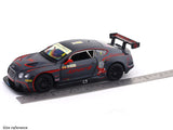Bentley Continental GT3 Concept black 1:24 MSZ licensed diecast Scale Model car collectible