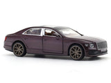 Bentley Flying Spur plum 1:32 MSZ licensed pullback diecast Scale Model car collectible
