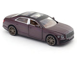 Bentley Flying Spur plum 1:32 MSZ licensed pullback diecast Scale Model car collectible