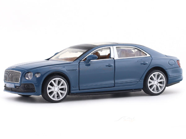 Bentley Flying Spur Blue 1:38 MSZ licensed pullback diecast Scale Model car collectible