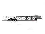 Car Carrier Trailer Black 1:64 GCD Diecast Model Trailer | Transporter Collectible | Buy in India