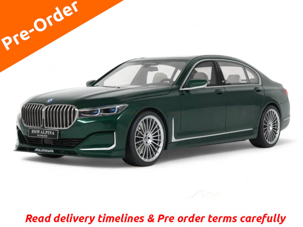 Pre Order : BMW Alpina B7 Saloon Green 1:18 GT Spirit resin scale model car collectible