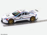 BMW 3.0 CSL Hommage white 1:24 MSZ licensed diecast Scale Model car collectible