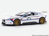 BMW 3.0 CSL Hommage white 1:24 MSZ licensed diecast Scale Model car collectible