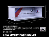 BMW Design Car Parking Garage Diorama 1:64 MoreArt with LED Lights DIY Display Diorama Model | Diecast Display Scene | Buy in India