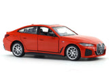BMW i4 M50 Red 1:34 MSZ licensed pullback diecast Scale Model car collectible