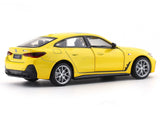 BMW i4 M50 Yellow 1:34 MSZ licensed pullback diecast Scale Model car collectible