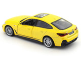 BMW i4 M50 Yellow 1:34 MSZ licensed pullback diecast Scale Model car collectible