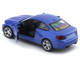BMW M2 Coupe Blue 1:33-42 RMZ City licensed pull back car scale model