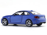 BMW M2 Coupe Blue 1:33-42 RMZ City licensed pull back car scale model