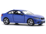BMW M2 Coupe Blue 1:33-42 RMZ City licensed pull back car scale model