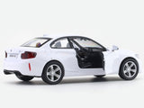 BMW M2 Coupe White 1:33-42 RMZ City licensed pull back car scale model