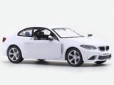 BMW M2 Coupe White 1:33-42 RMZ City licensed pull back car scale model
