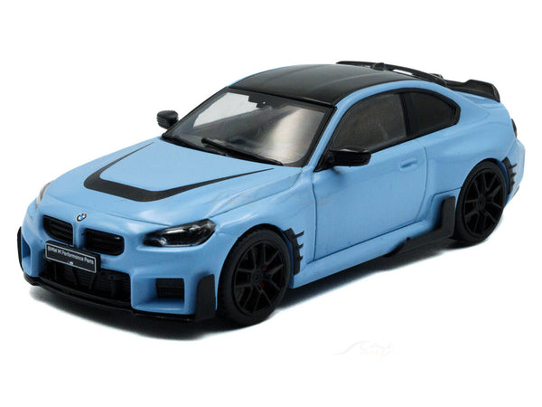 BMW M2 M Performance G87 Blue 1:43 Solido Licensed Diecast Scale Model Car Collectible