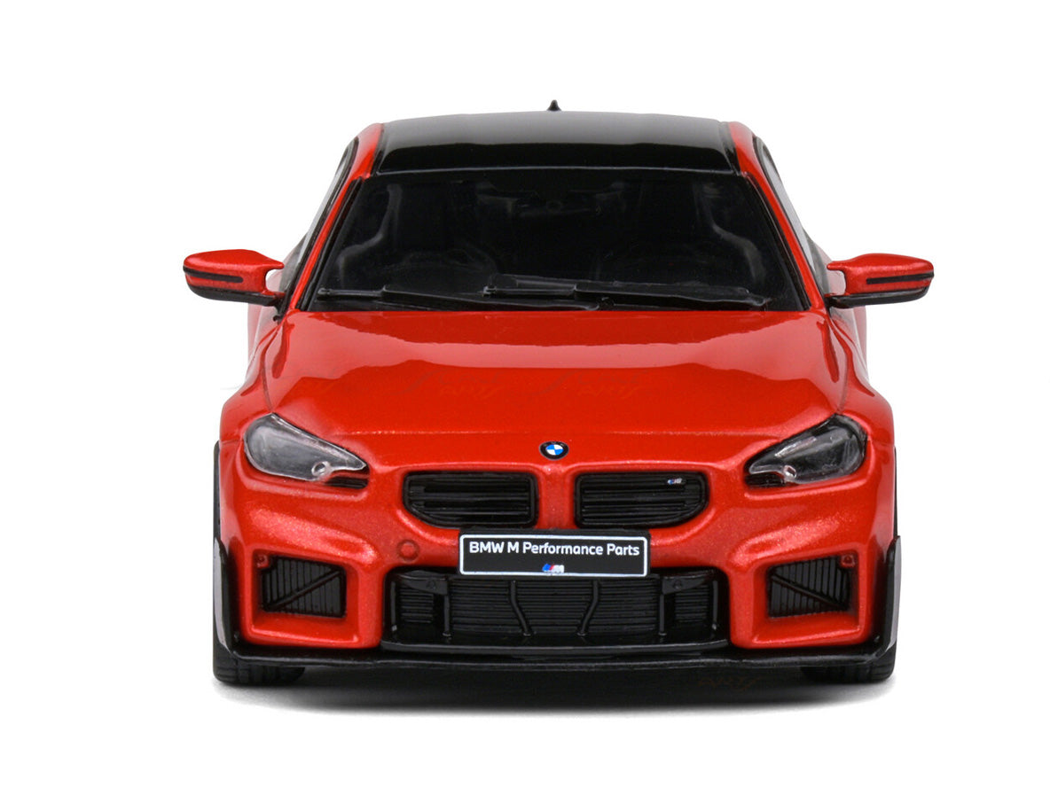 BMW M2 M Performance G87 Red 1:43 Solido Licensed Diecast Scale