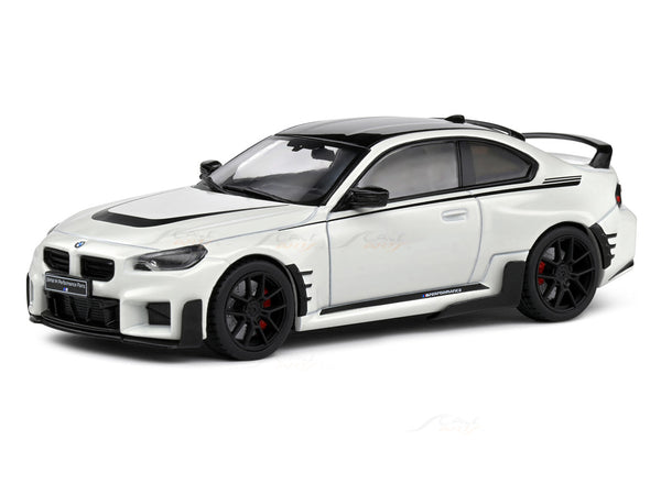BMW M2 M Performance G87 White 1:43 Solido Licensed Diecast Scale Model Car Collectible