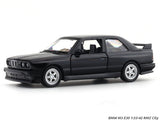 BMW M3 E30 Black 1:33-42 RMZ City licensed pull back car scale model