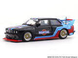BMW M3 E30 LTO Martini black 1:64 Street Weapon diecast scale model car miniature collectible