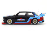 BMW M3 E30 LTO Martini black 1:64 Street Weapon diecast scale model car miniature collectible
