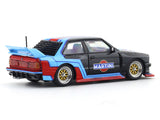 BMW M3 E30 LTO Martini black 1:64 Street Weapon diecast scale model car miniature collectible