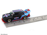 BMW M3 E30 LTO Martini black 1:64 Street Weapon diecast scale model car miniature collectible