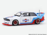 BMW M3 E30 LTO Martini white 1:64 Street Weapon diecast scale model car miniature collectible