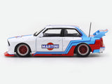 BMW M3 E30 LTO Martini white 1:64 Street Weapon diecast scale model car miniature collectible