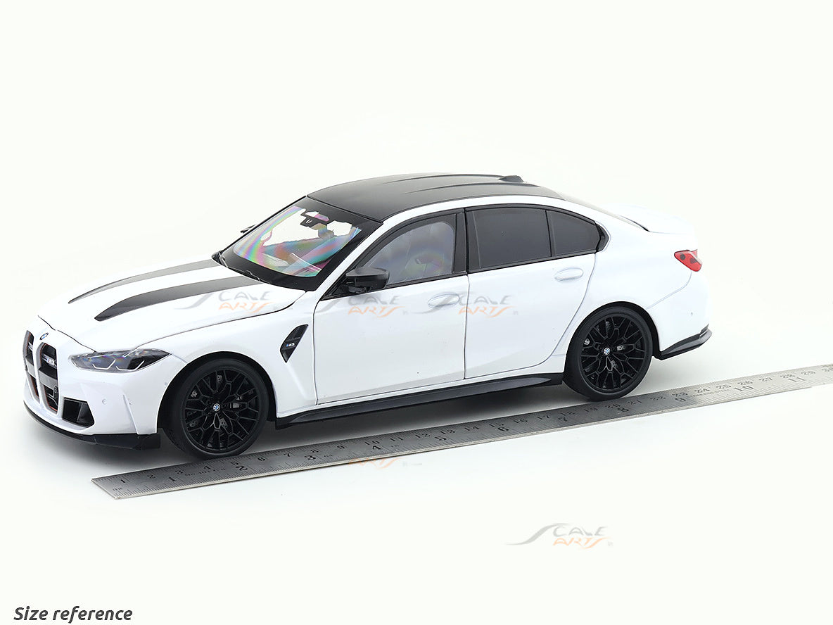 BMW M3 White 1:18 HMB Licensed Diecast Scale Model Car Collectible