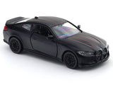 Diecast metal pullback car with glossy paint finish