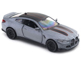 BMW M4 CSL Grey 1:33-42 RMZ City licensed pull back car scale model