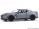 BMW M4 CSL Grey 1:33-42 RMZ City licensed pull back car scale model