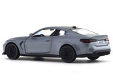 BMW M4 CSL Grey 1:33-42 RMZ City licensed pull back car scale model