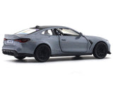 BMW M4 CSL Grey 1:33-42 RMZ City licensed pull back car scale model