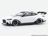 BMW M4 G82 white 1:64 Street Warrior diecast scale model car miniature collectible