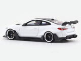 BMW M4 G82 white 1:64 Street Warrior diecast scale model car miniature collectible
