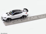 BMW M4 G82 white 1:64 Street Warrior diecast scale model car miniature collectible